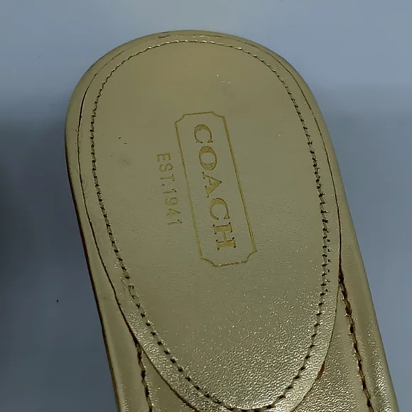 COACH EST. 1941 SANDALS - Picture 6 of 7